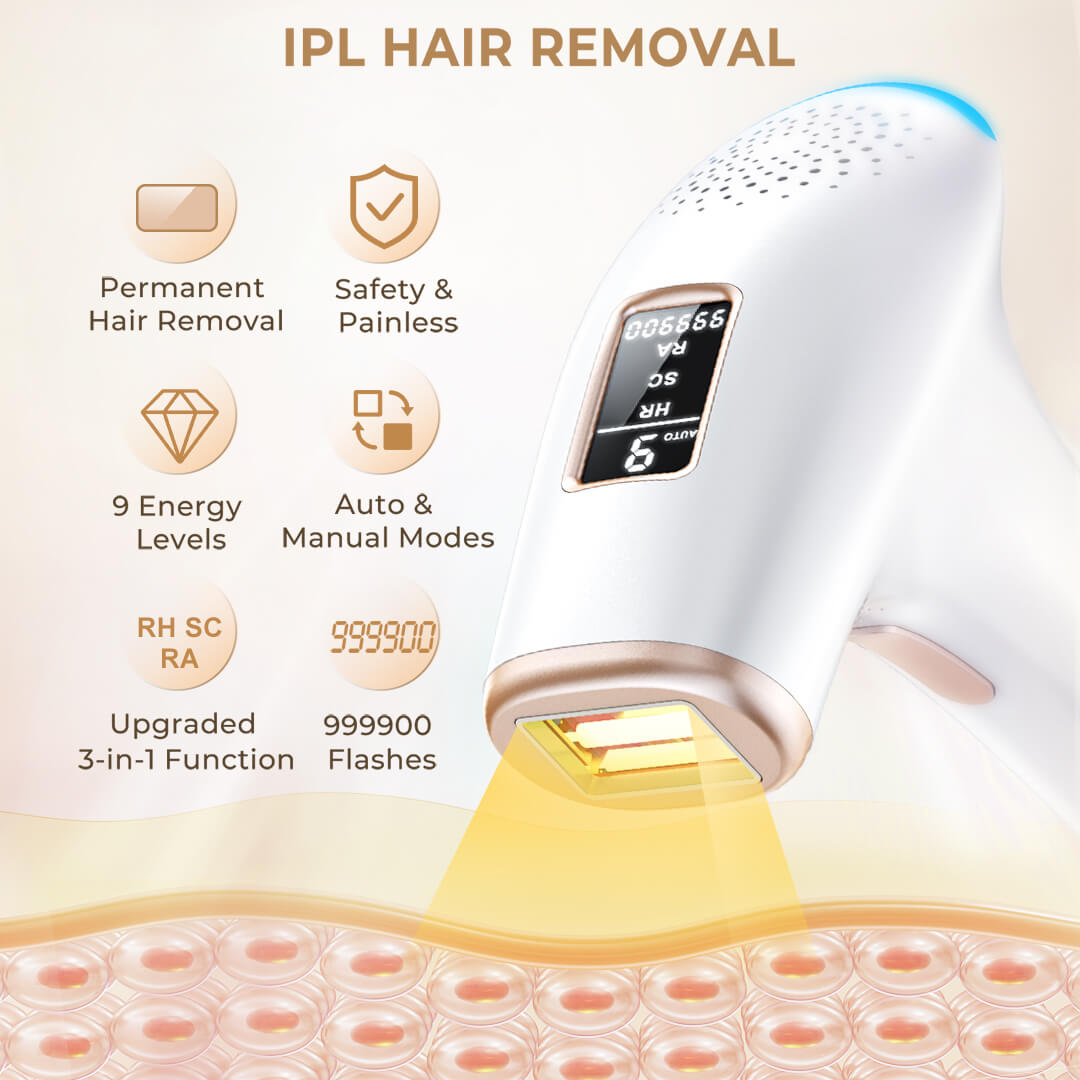 AI01D 3-in-1 Laser Hair Removal Device