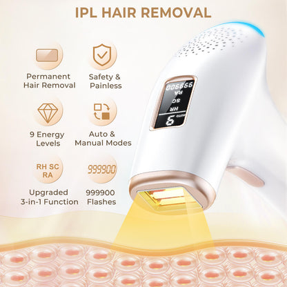 AI01D 3-in-1 Laser Hair Removal Device